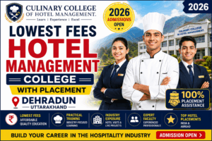 Culinary college of hotel  management dehradun