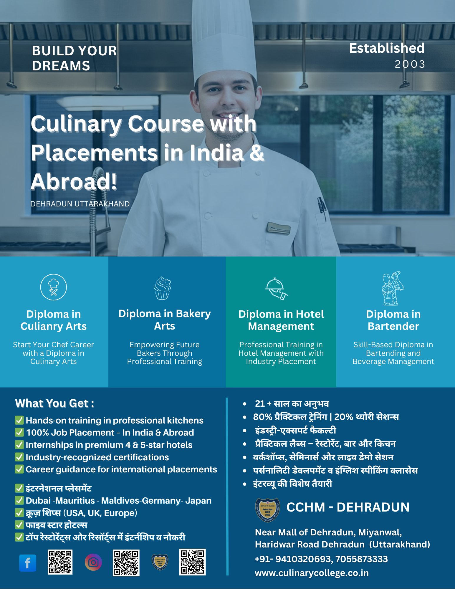 Campus Image: Culinary College of Hotel Management Dehradun campus building and entrance