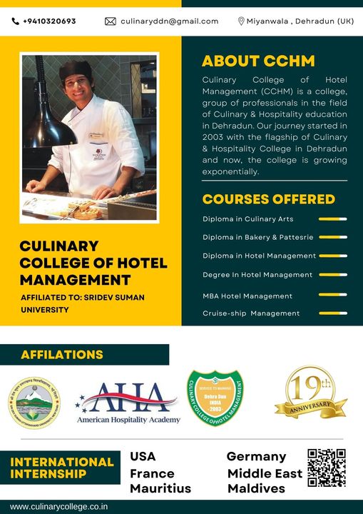 best hotel management college in Dehradun campus students training