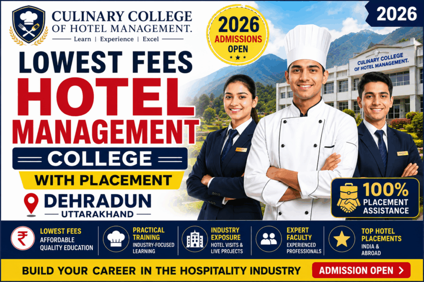 Culinary college of hotel management dehradun